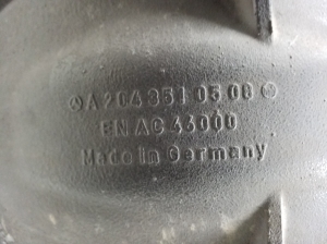 Mercedes Benz E-Class W207 (2009–2017) Tagasilla reduktor A2033510705 - 5