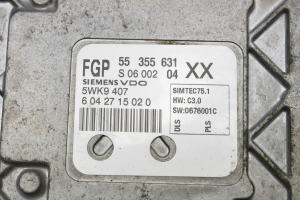 Opel Astra H (2004–2010) Motorsteuergerät 55355631 - 2