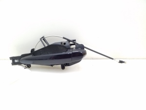 Rear side door exterior handle and its parts