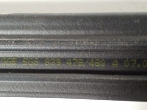 Volkswagen Golf VII (2012–2026) Sonstiges Teil der hinteren Seitentür 5G6839479A - 2