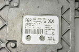 Opel Astra H (2004–2010) Motorsteuergerät 55355631 - 3
