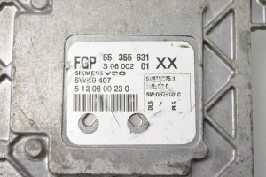 Opel Vectra C (2002–2008) Motorsteuergerät 55355631 - 3