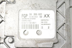 Opel Vectra C (2002–2008) Motorsteuergerät 55355631 - 3