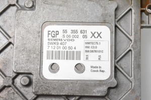 Opel Astra H (2004–2010) Engine control unit 55355631 - 2