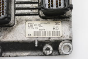 Opel Corsa C (2000–2006) Engine control unit 55350552 - 2