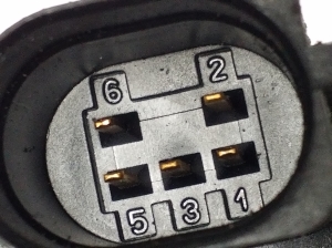 AUDI A3 8P (2003–2012) Ventil Abgasrückführung 03L131501E - 2