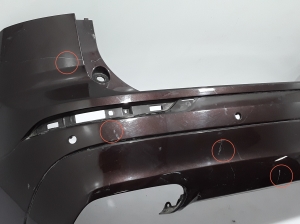 VOLVO XC60 (2017–2026) Heckstoßstange 31425198 - 6