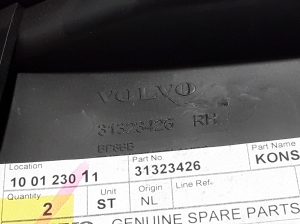 VOLVO S60 II (2010–2018) Halter Scheinwerferwaschdüse 31323426 - 3
