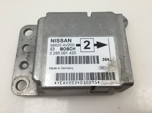 NISSAN Primera P12 (2001–2008) Airbagsteuergerät 98820AV200