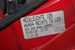 AUDI A5 (2007–2016) Tagatuli tagaluugil 8T0945094A - 3