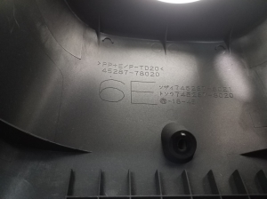 LEXUS NX (2014–2021) Lenksäulenverkleidung innen 4528778020 - 5