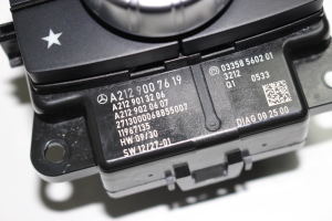 Mercedes Benz E-Class W212 (2009–2015) Display switch A2129007619 - 2