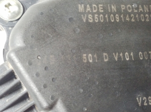 Volkswagen Polo V (2009–2017) AGR-Drosselklappe 04B131501D - 2
