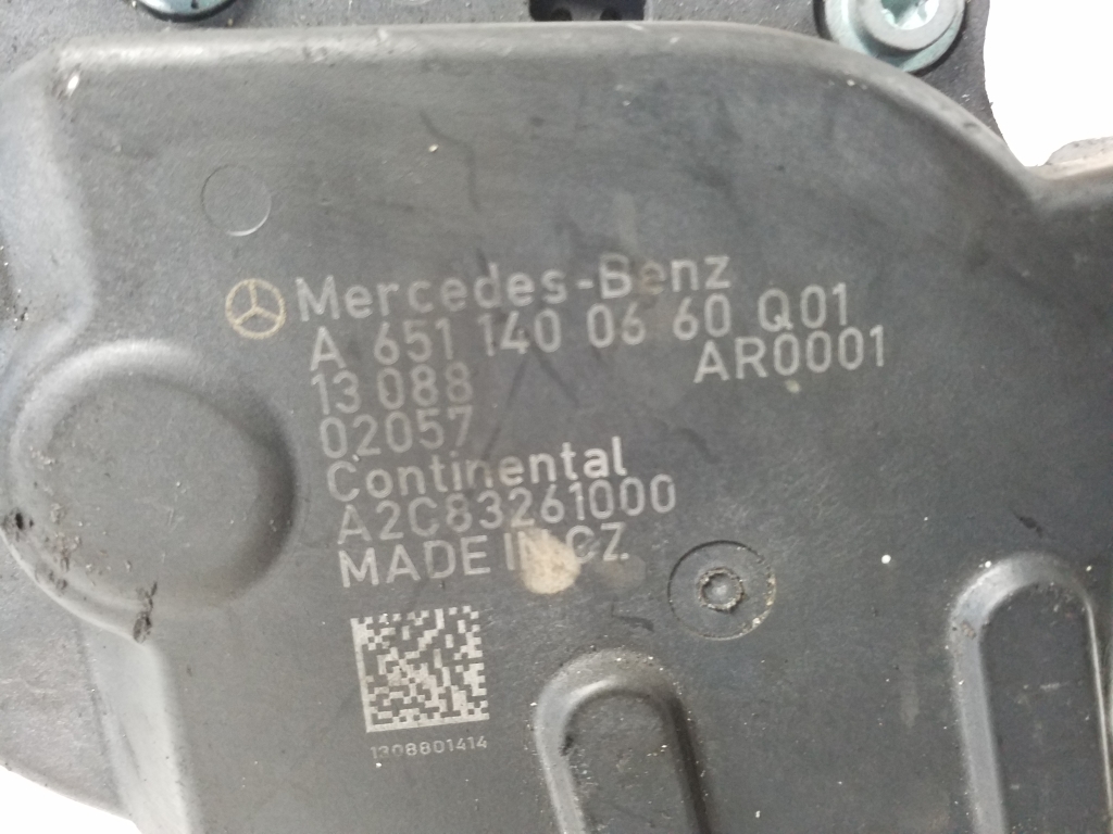 MERCEDES-BENZ Sprinter W639 (2003-2015) Егр клапан A6511400660, A6511400860 21912107