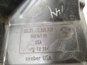 BMW X6 E71 (2008–2014) Unterbodenschutz 7160238 - 2
