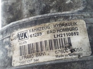 BMW 7 SERIJA E66 (2001–2008) Servopumpe und ihre Komponenten - 3
