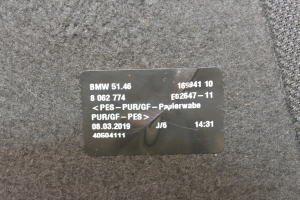 BMW 4 SERIES F36 (2013–2020) Hutablage 8062774 - 5