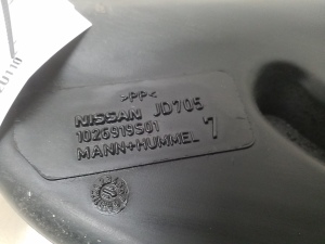 NISSAN Qashqai (2006–2013) Gaisa ieplūdes šļūtene 1026919S01 - 4
