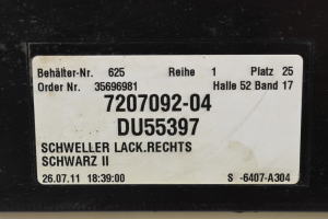 BMW 5 SERIES F11 (2010–2017) Karbi välimine ilupaneel 7184774 - 2