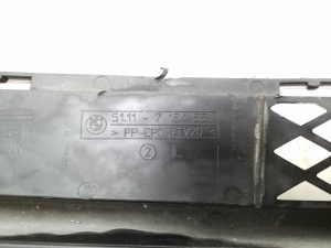 BMW 3 SERIES E90 (2004–2013) Front bumper lower grille 7154551 - 2