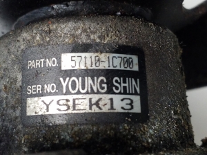 Hyundai Getz (2002–2011) Servopumpe 571101C700 - 3