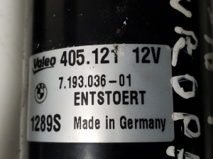 BMW 1 SERIES E87 (2003–2012) Scheibenwischermechanismus 7192963 - 4