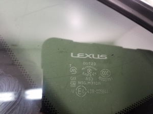 LEXUS NX (2014–2021) Seitenscheibe hinten (Karosserie) 6272078020 - 3