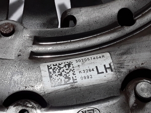 RENAULT Captur (2013–2019) Siduri surveplaat 302057404R - 2