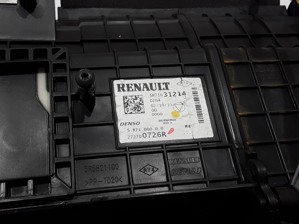 RENAULT Captur 1 generation (2013-2019) Interior Heater 272700726R 22388785