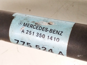 Mercedes Benz R-Class 251 (2006–2017) Antriebswelle hinten und ihre Teile A2513501410 - 2