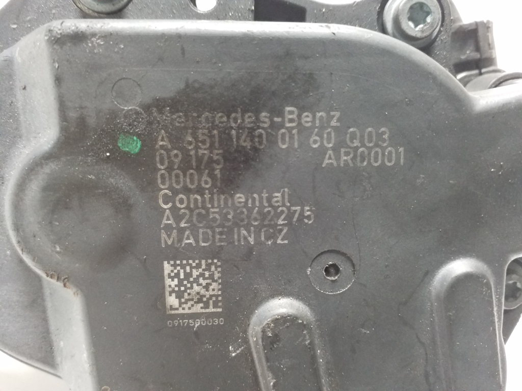 MERCEDES-BENZ C-Class W204/S204/C204 (2004-2015) EGR vožtuvas A6511400160 21911606