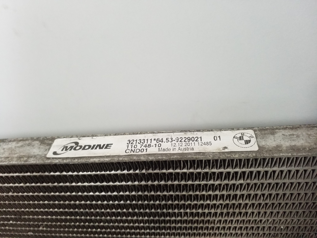 BMW 3 Series E90/E91/E92/E93 (2004-2013) A/C Radiator 9229021 21914460