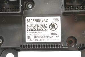 Skoda Octavia III (2013–2019) Heater control panel 5e0820047ac - 2