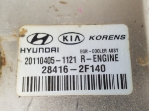 Hyundai ix35 (2009–2015) AGR-Ventilkühler 284162F140 - 2