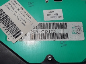 RENAULT Thalia II (2008–2012) Kombiinstrument 8200748172 - 3