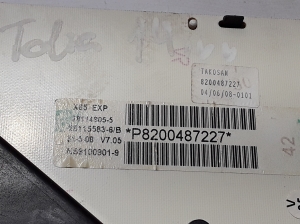 RENAULT Thalia I (2002–2008) Kombiinstrument 8200487227 - 2