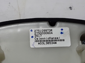 RENAULT Laguna III (2007–2015) Heater control panel 275109973R - 3