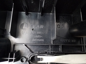 Mercedes Benz SLK-Class 171 (2004–2011) Hutablage A1716900540 - 4