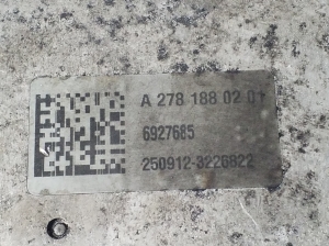 Mercedes Benz GL-Class 166 (2012–2015) Ölkühler A2781880201 - 3