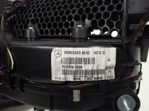 Mercedes Benz E-Class W207 (2009–2017) Salongi soojendus ja selle osad A2128305060 - 3