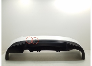 NISSAN Pulsar N17 (2013–2017) Rear bumper 850223ZL0H - 6
