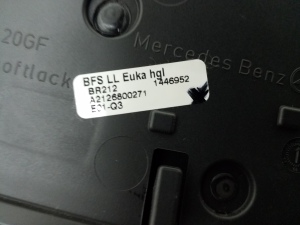 Mercedes Benz E-Class W212 (2009–2015) Dashboard trim - 19