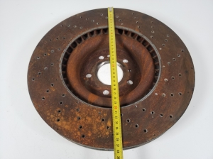 Mercedes Benz GL-Class 166 (2012–2015) Front brake disc A1664210912 - 2