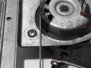 RENAULT Kangoo (2008–2020) Aizmugurējo durvju logu pacēlājs 8200497661 - 3