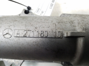 Mercedes Benz SLK-Class 171 (2004–2011) Ölfiltergehäuse A2711800710 - 3