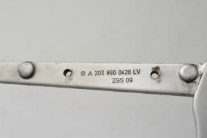 Mercedes Benz C-Class 203 (2000–2007) Hood hinge A2038800428 - 3