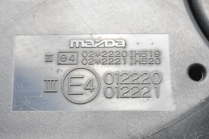 Mazda 3 (2003–2009) Außenspiegel und seine Teile E4012220 - 5