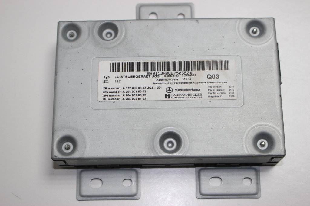 Mercedes Benz E-Class W212 (2009–2015) Module de commande multimédia Mercedes Benz E-Class W212 (2009–2015) Module de commande multimédia