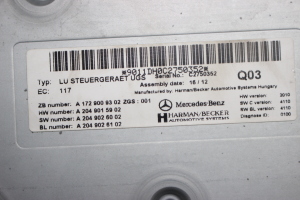 Mercedes Benz E-Class W212 (2009–2015) Module de commande multimédia - 3