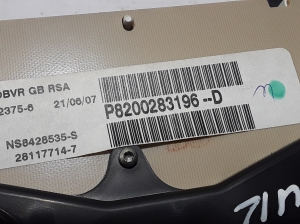 RENAULT Trafic II (2001–2014) Näidikuplokk 8200283196 - 2